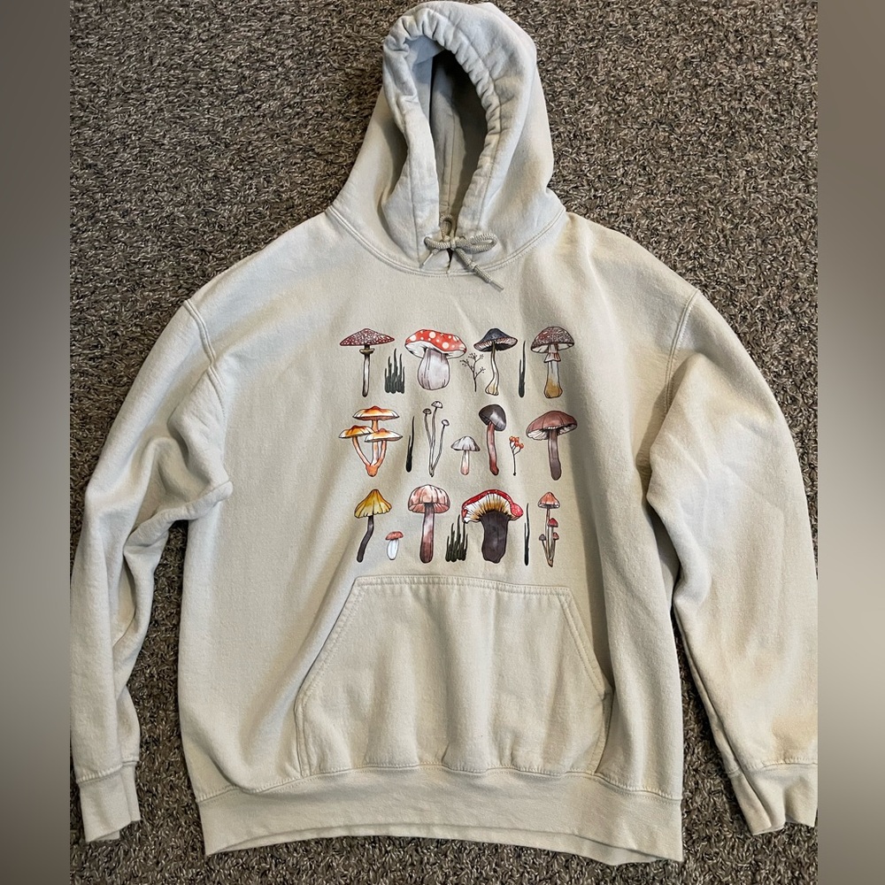 Mushroom Design Sweatshirt